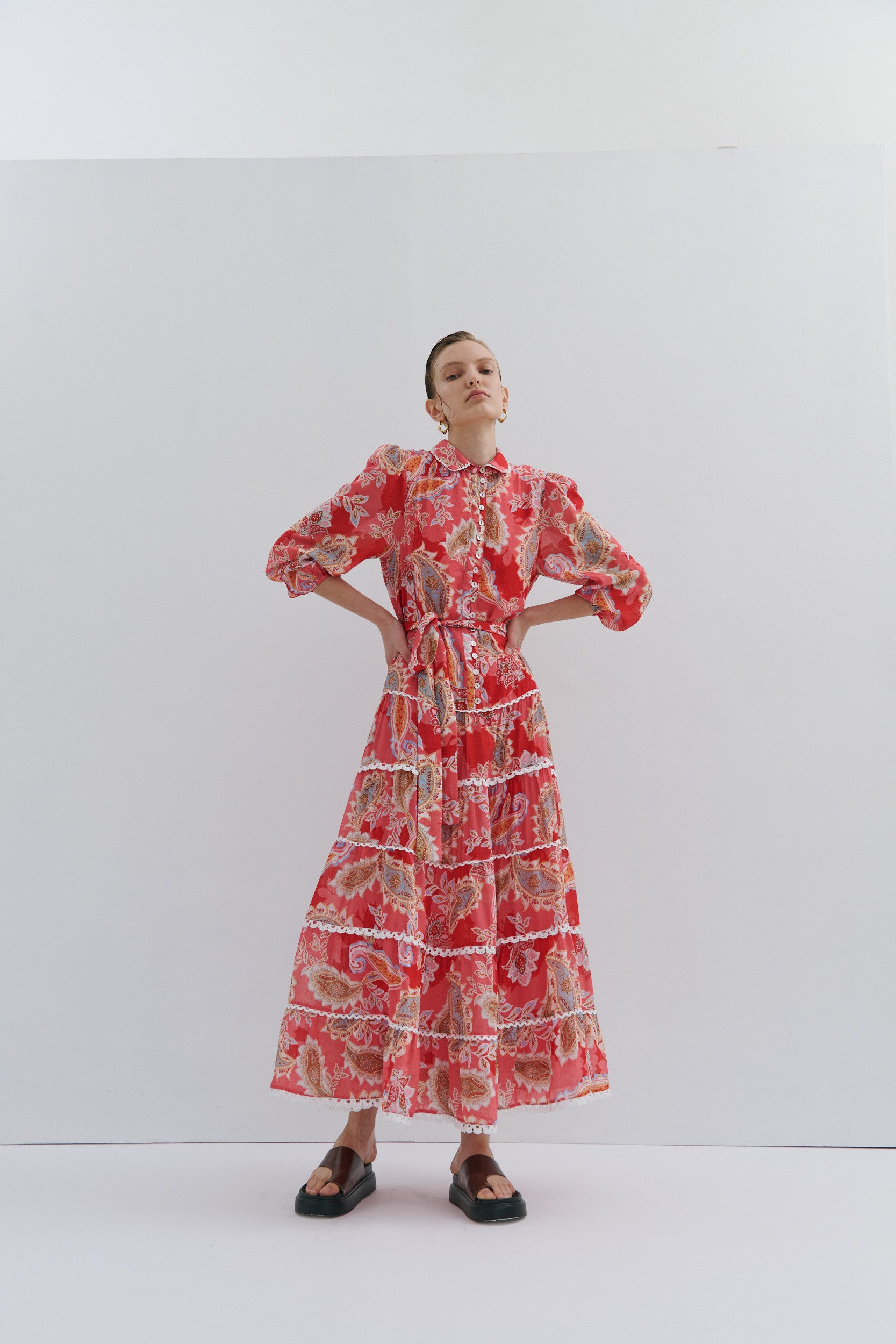 Grace Maxi Dress Queen of Hearts