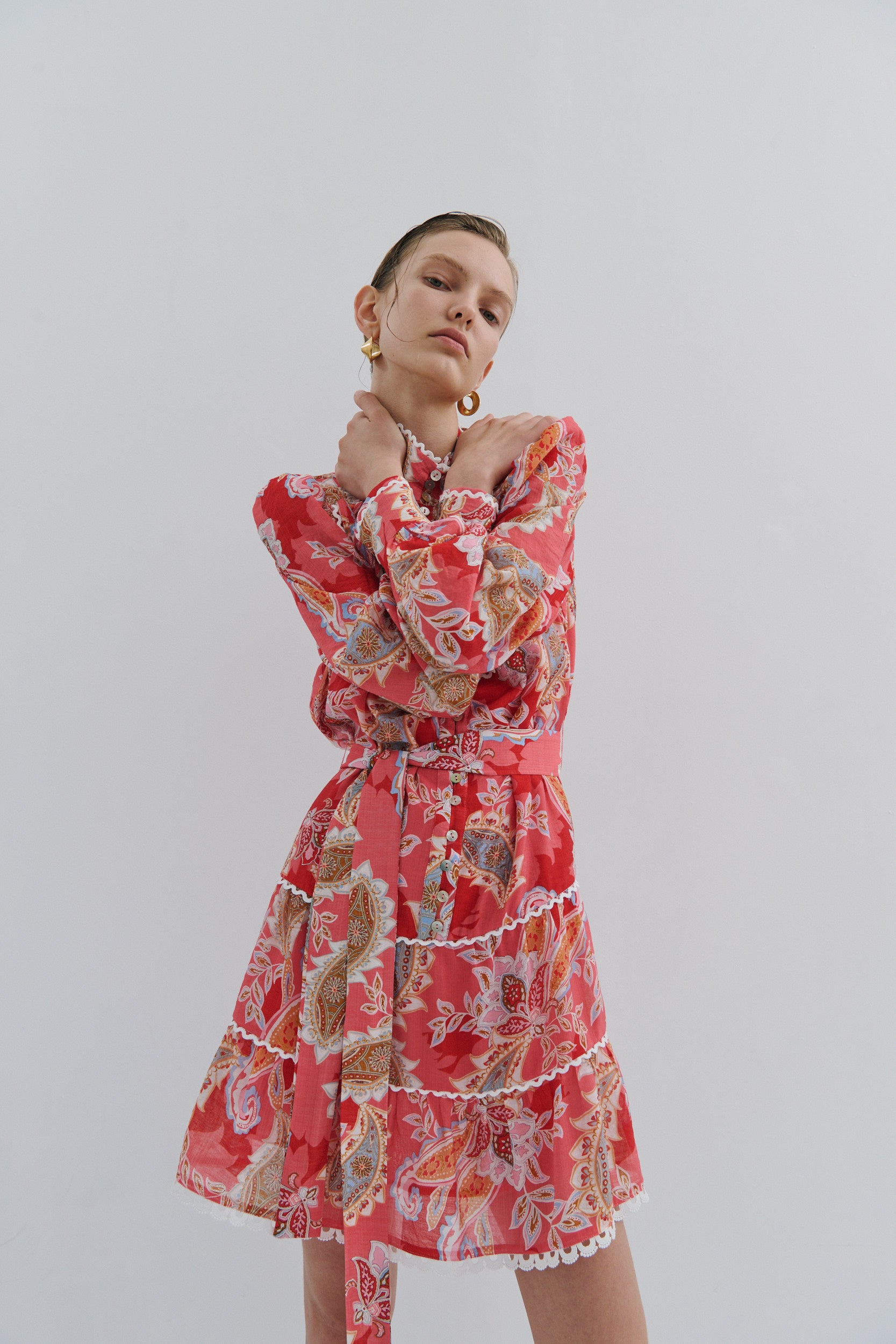 Charlott Mini Dress Queen of Hearts