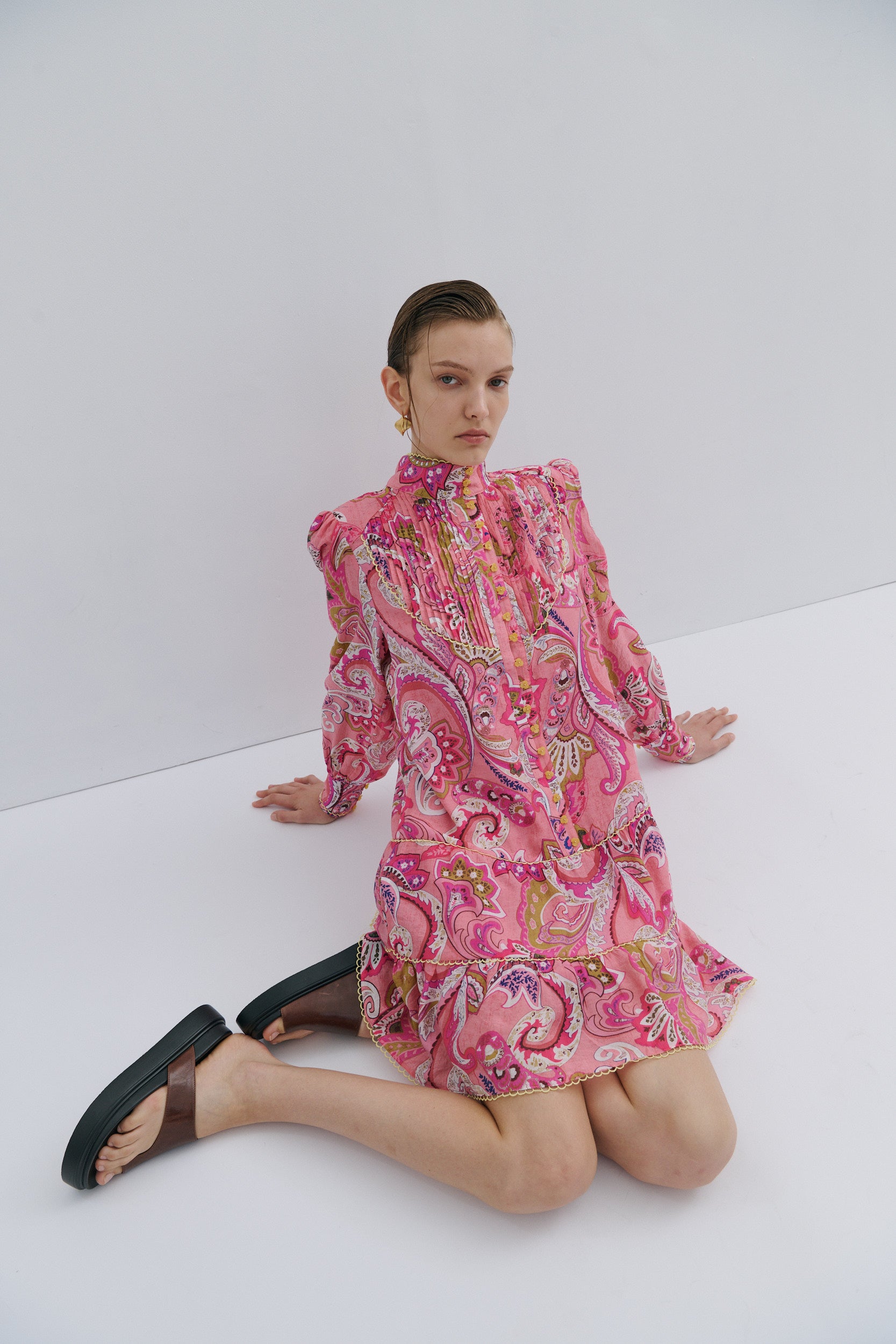 Charlotte Mini Dress Magical Pink Fairytale
