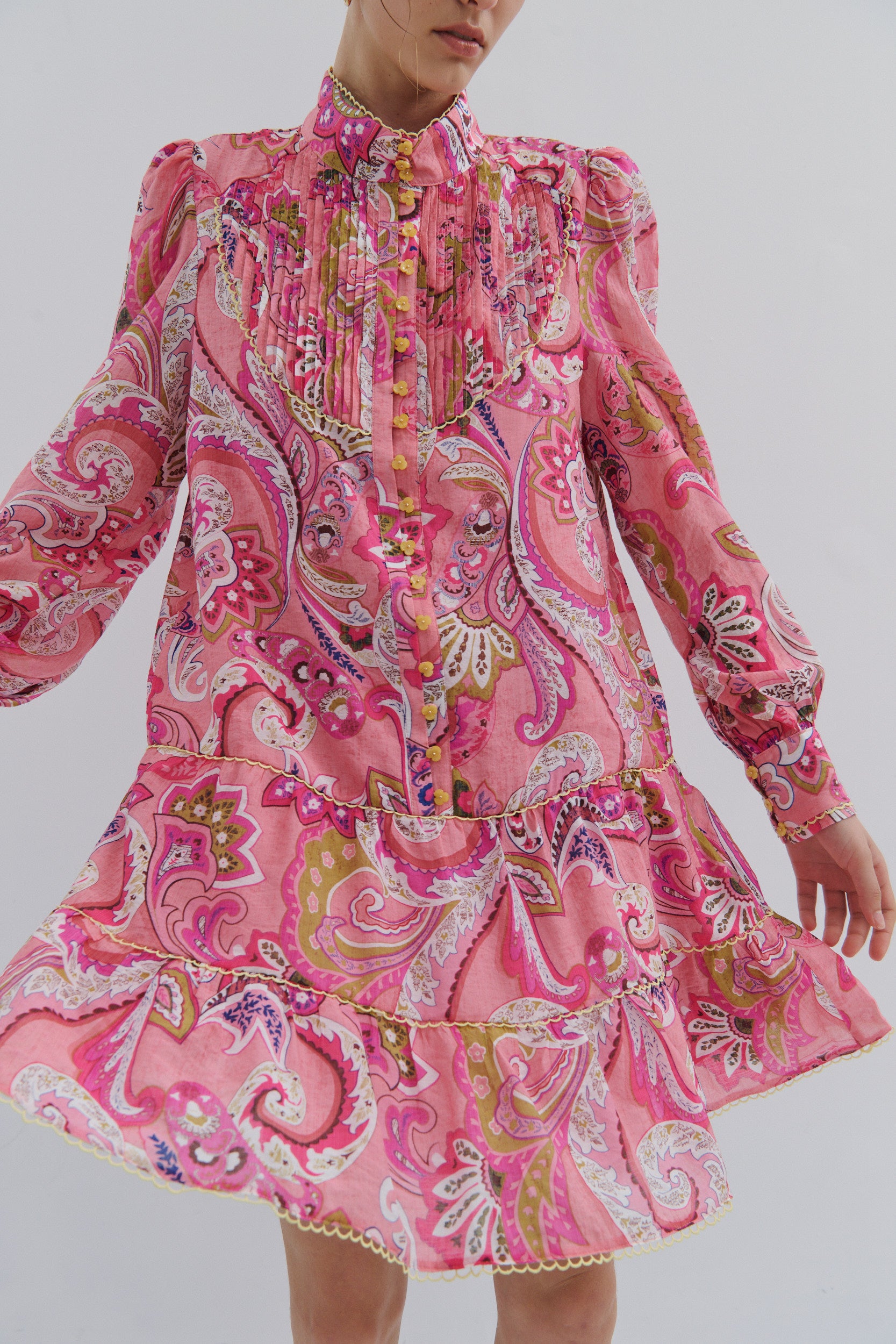 Charlotte Mini Dress Magical Pink Fairytale