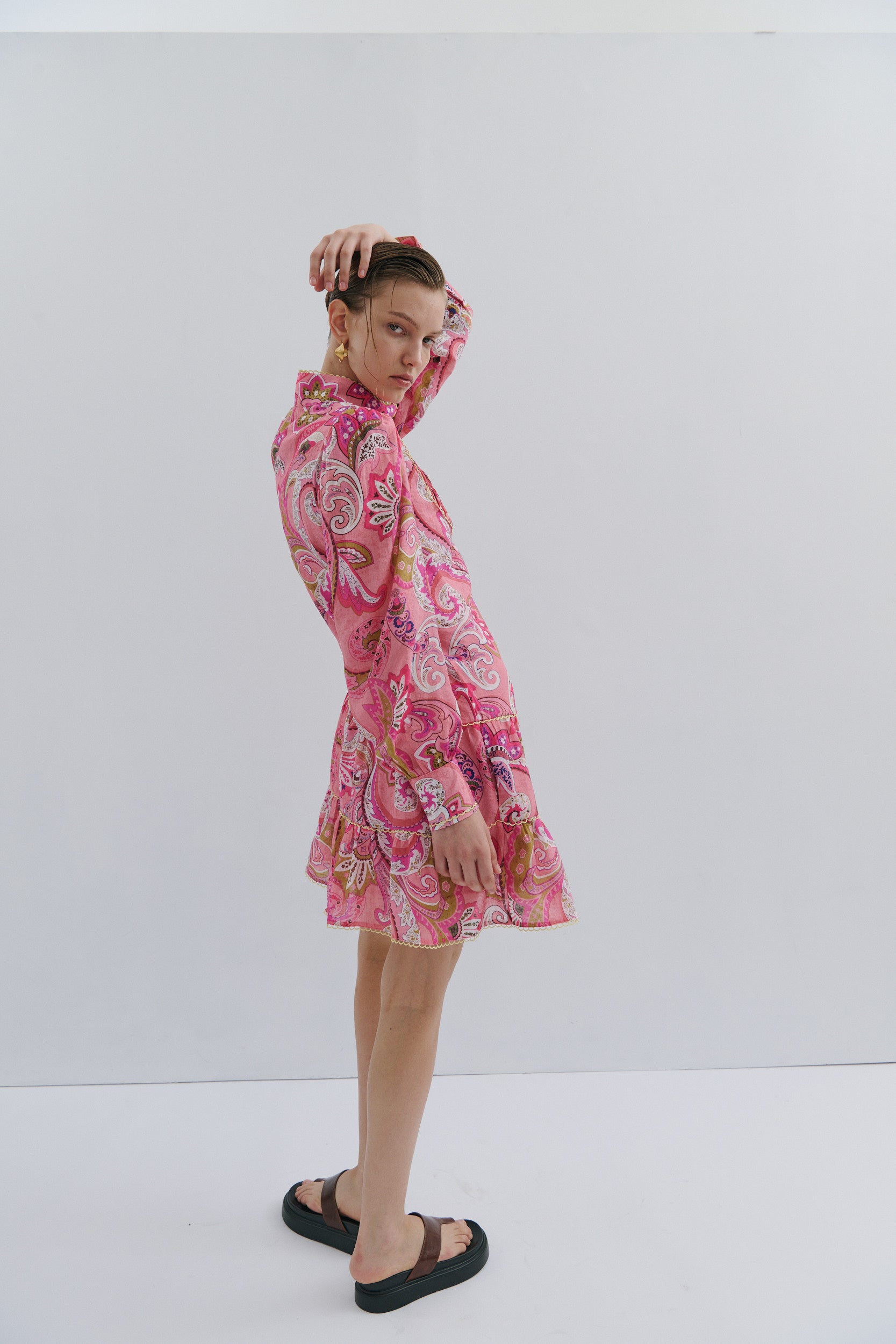 Charlotte Mini Dress Magical Pink Fairytale