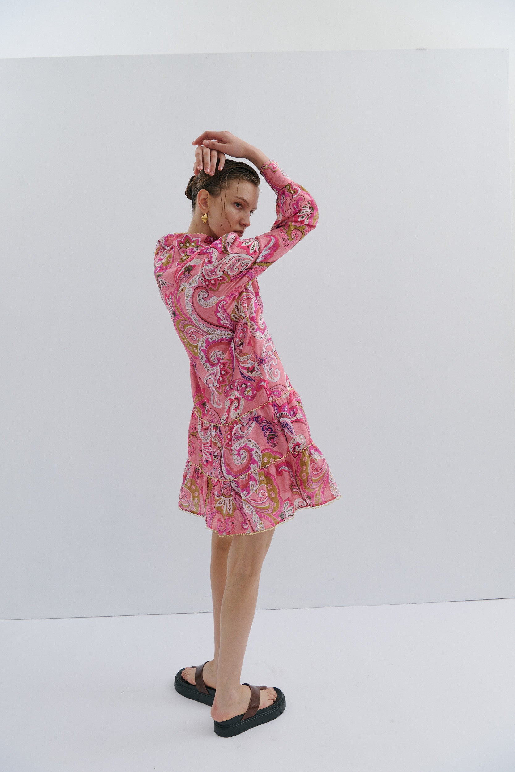 Charlotte Mini Dress Magical Pink Fairytale