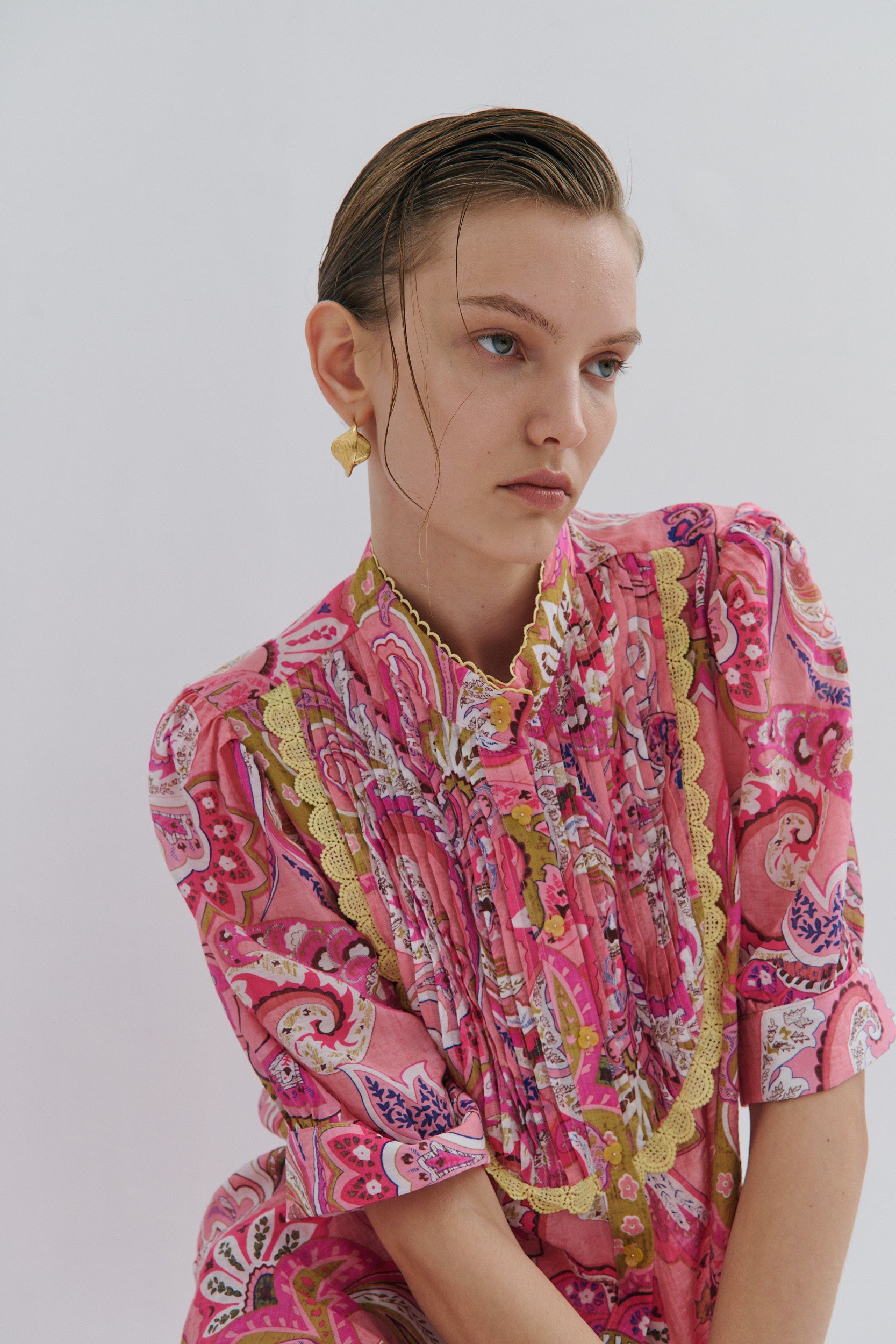 Charlotte Short Sleeve Shirt Magical Pink Fairytale